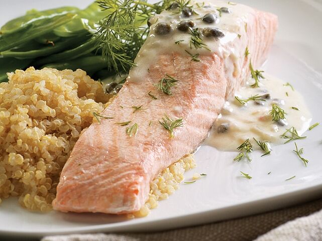 Fischgerichte, um die Brustgröße zu erhöhen